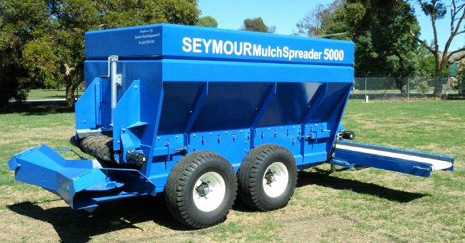 The Seymour Mulch Spreader 5000